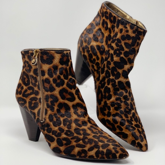 Anne Klein Shoes - Anne Klein | Cheetah Ankle Heeled Booties